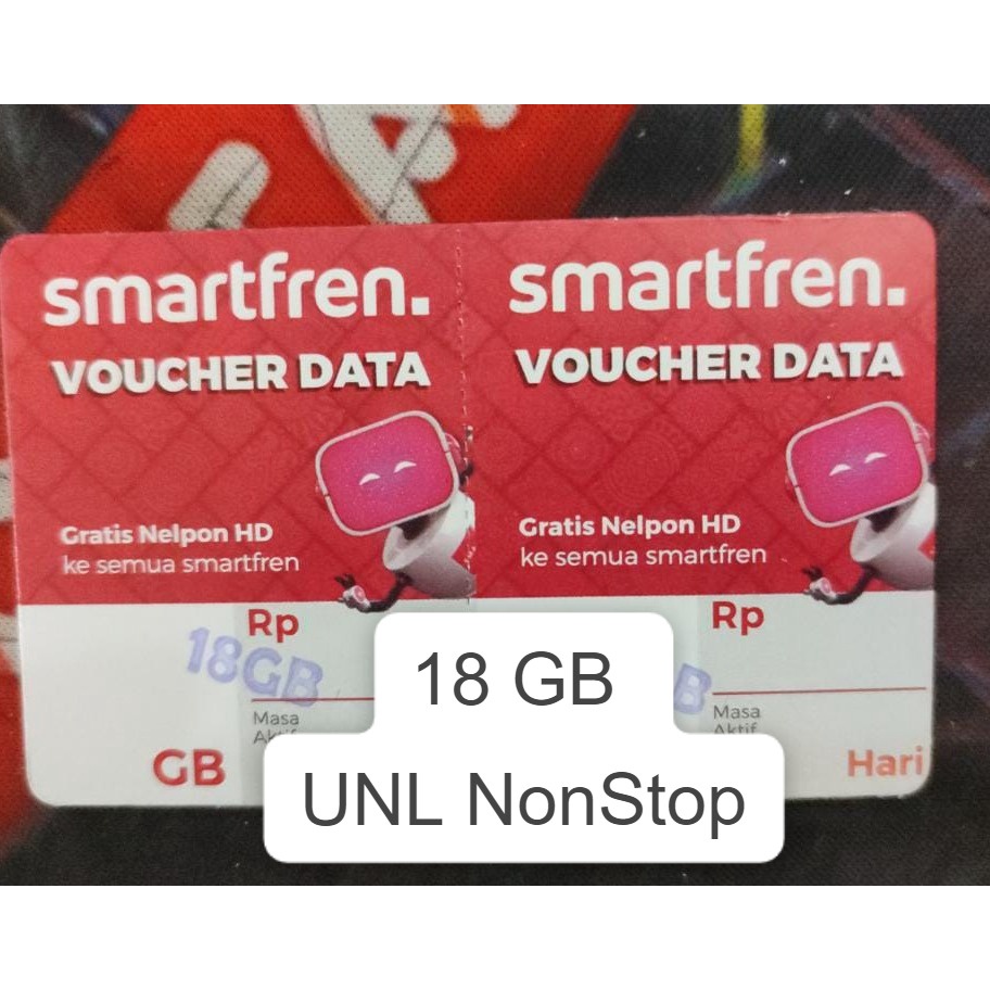 VOUCHER SMARTFREN 18GB UNL NONSTOP