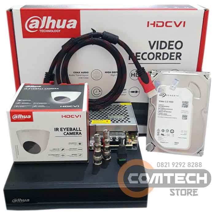 Paket CCTV Camera Dahua 2MP Cooper Series