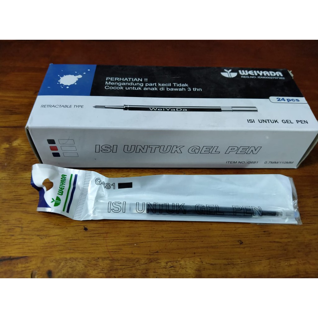 

REFILL / ISI BALLPEN WEIYADA GEL