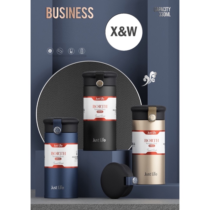 X&W Botol Minum J147 Thermos Stainless Vaccum Flask