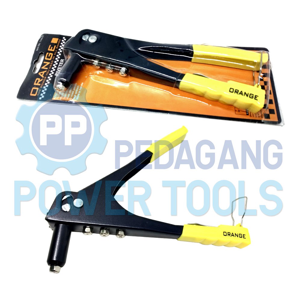 ORANGE TANG RIVET RIPET ALUMINIUM HAND RIVETER TEMBAKAN PAKU 1149-01