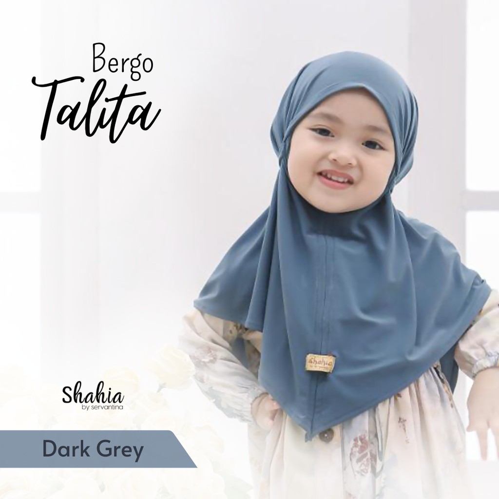 Grosir Shahia Servantina - Bergo Anak Hijab Anak Perempuan “Talita” A Elegan