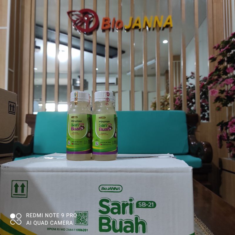 

sari buah SB21 probiotik Biojanna herbal tingkatkan imun