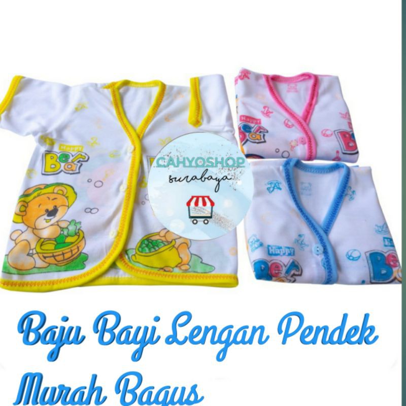 Baju Bayi Lengan Pendek, Baju Bayi, Perlengkapan Bayi