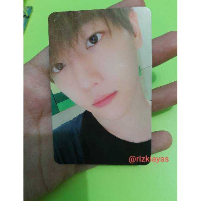 Official Photocard (PC) Baekhyun Album Delight - Mint Ver.