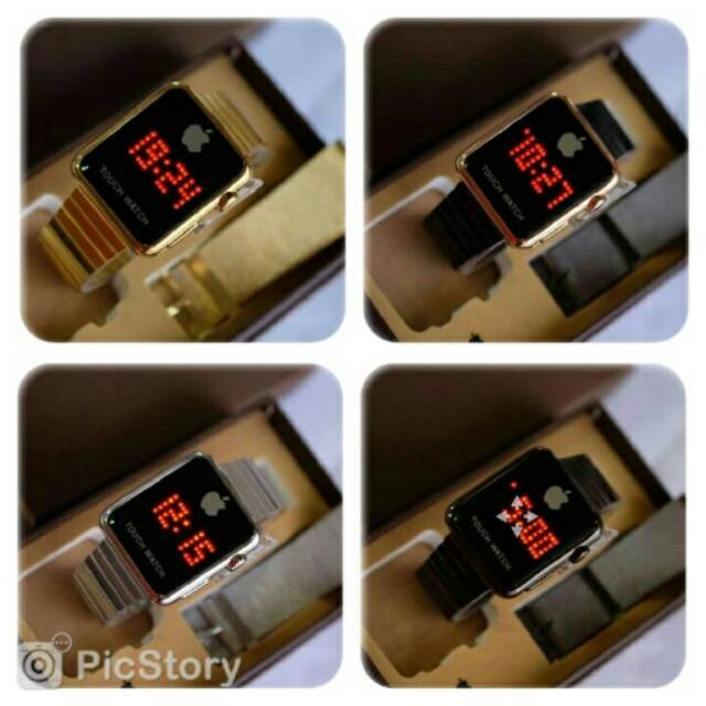 Jam tangan touch screen paket