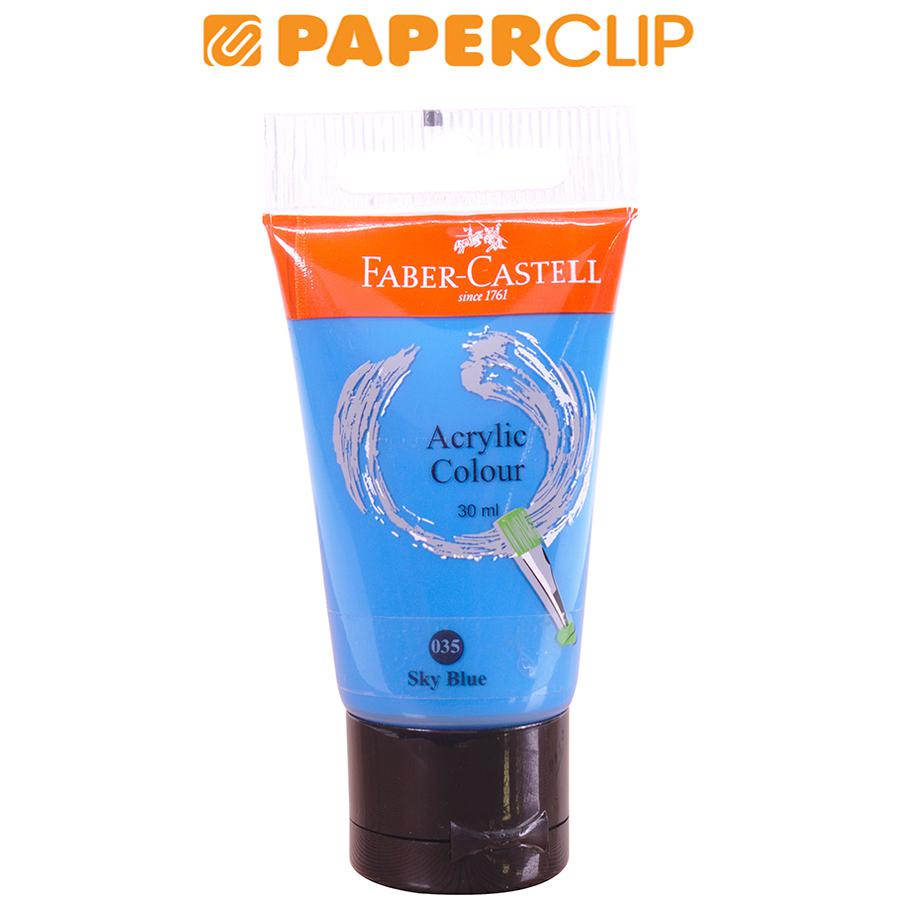 

CAT ACRYLIC FABER CASTELL 183050 30ML SKY BLUE