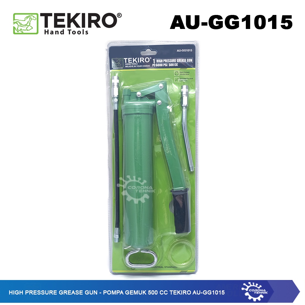 Tekiro AU-GG1015 High Pressure Grease Gun - Pompa Gemuk 500 CC