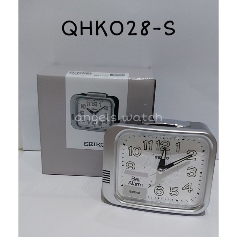 JAM WEKER BEKER SEIKO QHK028S SILVER