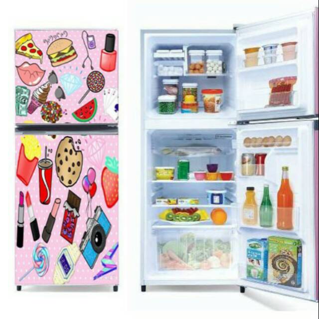 Wallpaper Kulkas 2 Pintu