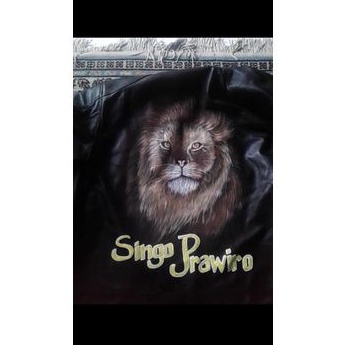 Jaket Kulit Asli Domba Super Lukis