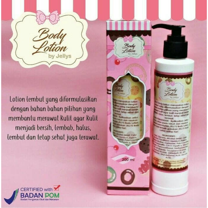 PURE JELLY LOTION BPOM - PURE LOTION BPOM BY JELLYS