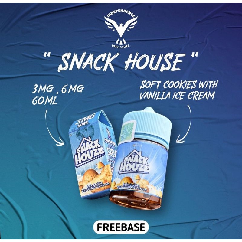 SNACK HOUSE 60ML CUKAI 2023