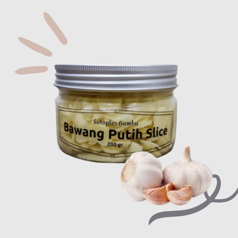 

SetoplesBumbu - Bawang Putih Slice/Bawang Putih Iris