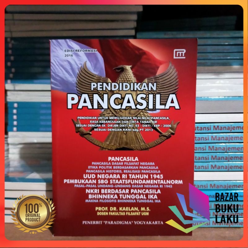 Jual BUKU Pendidikan Pancasila Edisi Terbaru 2016 KAELAN | Shopee Indonesia