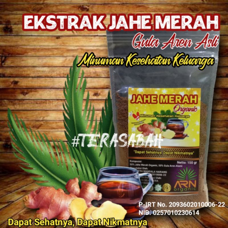 

Jahe Merah Gula Aren (150g)