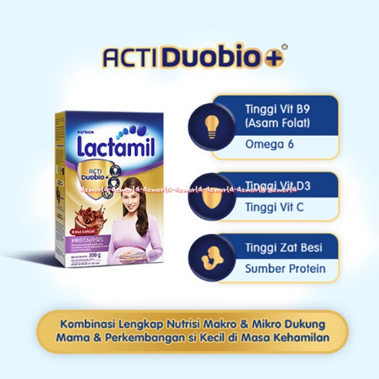 Lactamil Hamil Pregnasis 400gr Rasa Coklat Formula Acti Duobio Hamil Susu Ibu Hamil Chocolate Cokelat Laktamil