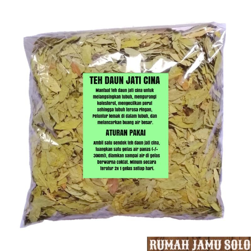 

Teh pelangsing Daun Jati Cina (250-500gram) / Daun Senna - minuman tradisional jawa minuman pelangsing