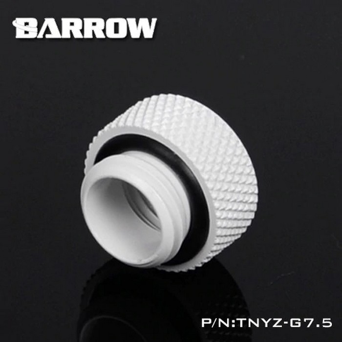 BARROW TNYZ-G7.5 Extender 7.5mm M-F G1/4 Fitting - White