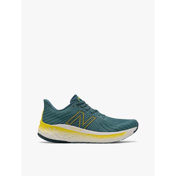 NB Fresh Foam X Vongo v5 Men's Running Shoes - Deep sea with sulpher yellow MVNGOTY52