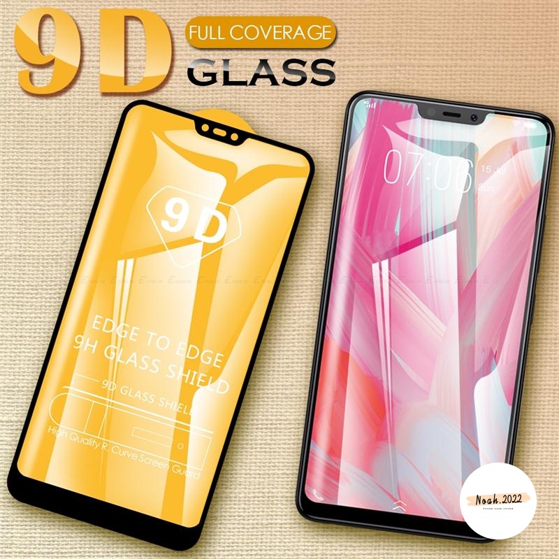 Pelindung Layar Tempered Glass 9D Anti Air Untuk VIVO V23 V23E V21E Y20 Y76 Y21 2021 Y33S Y21S Y17 Y11 Y73 Y72 Y52 Y15S T1 Y12 Y15I Y01 Y30 Y31