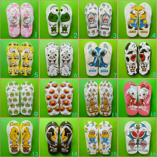 Sandal Jepit Karakter Dewasa  Shopee Indonesia