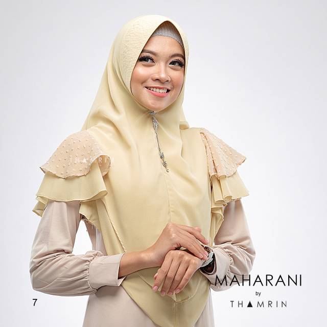 Khimar MAHARANI by THAMRIN Jilbab Instan Syari Terlaris Terbaru