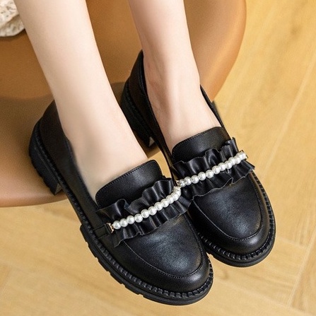 Sepatu DNY Pearl Sepatu Dogmart Wanita Loafers Cewek Spatu Kerja Perempuan Import Trendy ala Korea 0121