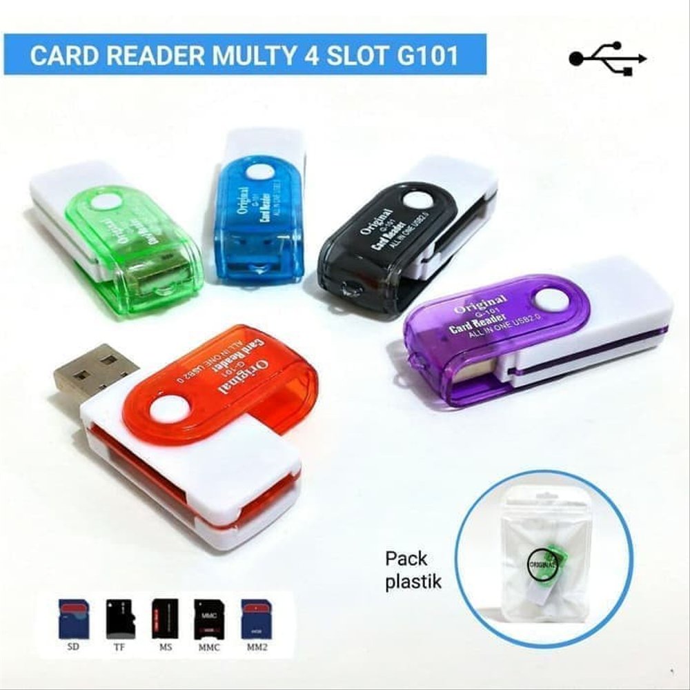 Card Reader 4 Slot ALL IN ONE