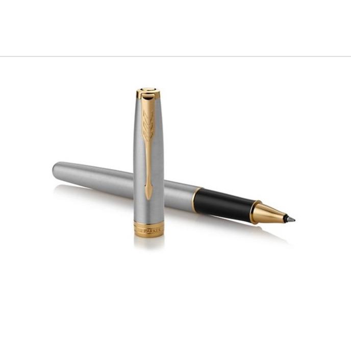 

Parker Sonnet Stainless Steel Gold Trim Rollerball