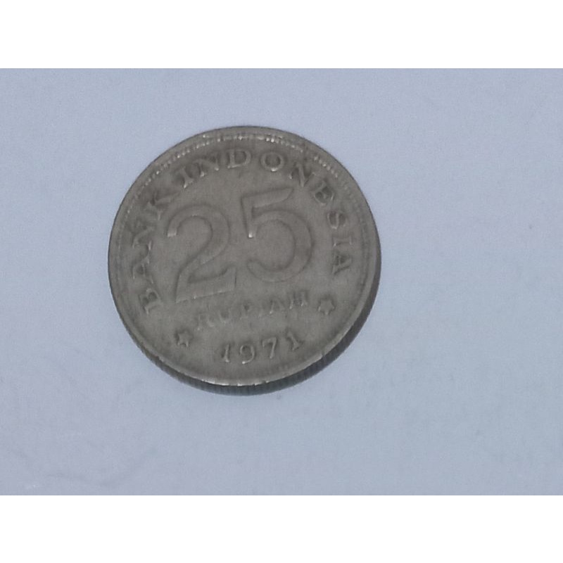 Uang koin 25 rupiah