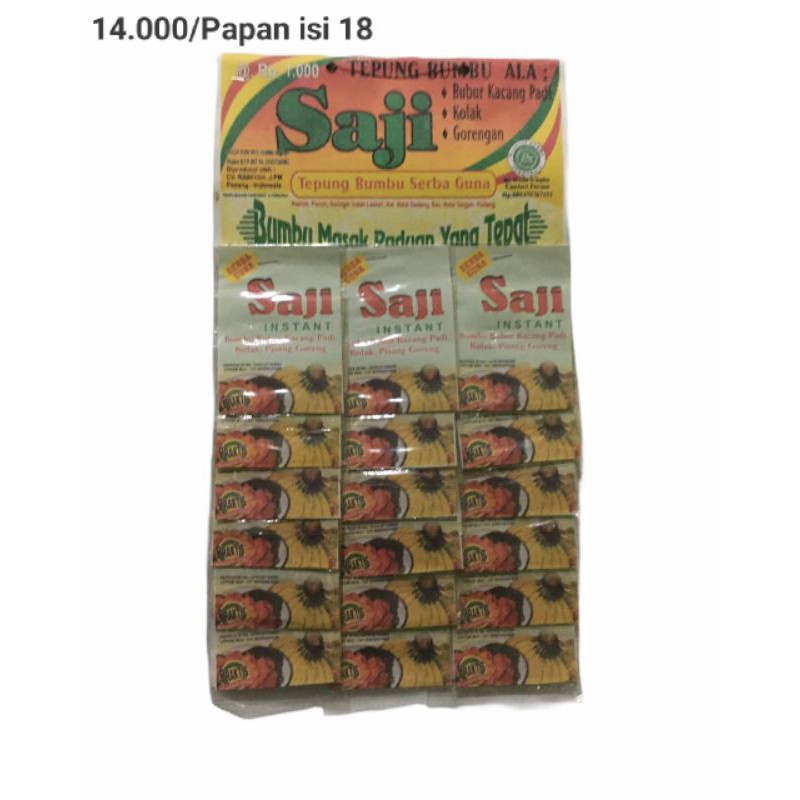 

Bumbu Saji Padang Rawiyah