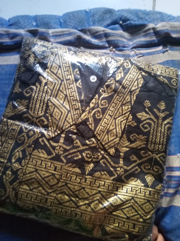 Maura Couple Melanis - Sania Ruffle Batik Couple Ori Ndoro Jowi Dnt Garansi Termurah - Wid Batik