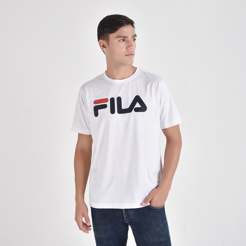  FILA  Cultura Baju  Kaos  Unisex White Series with BTS 