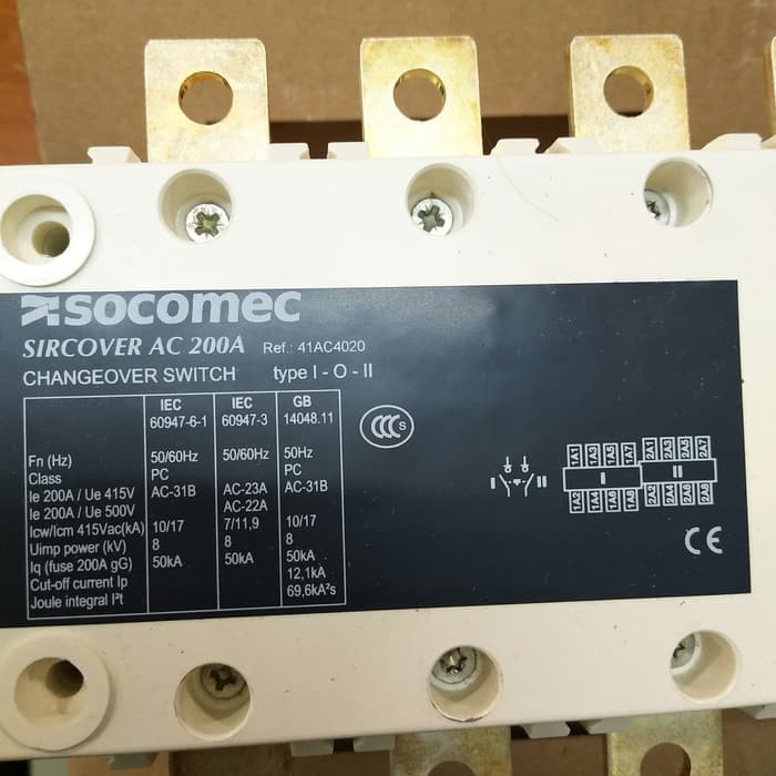 COS Sircover SOCOMEC 4P x 200A