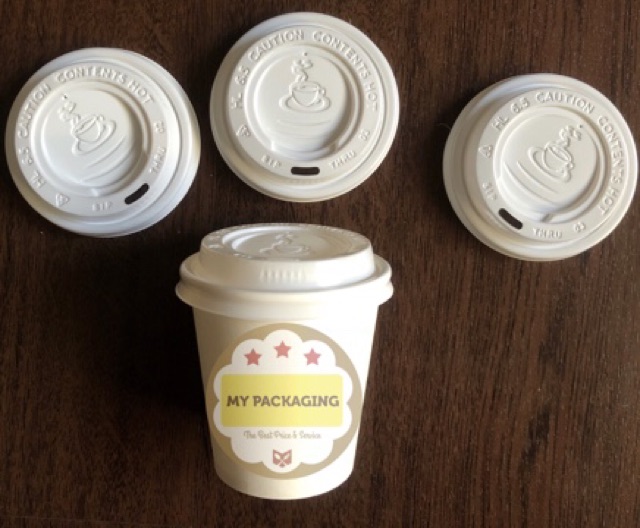 Paper Cup 6,5 oz /Gelas Kopi Kertas 6.5oz (TANPA TUTUP) isi 50pcs/pack