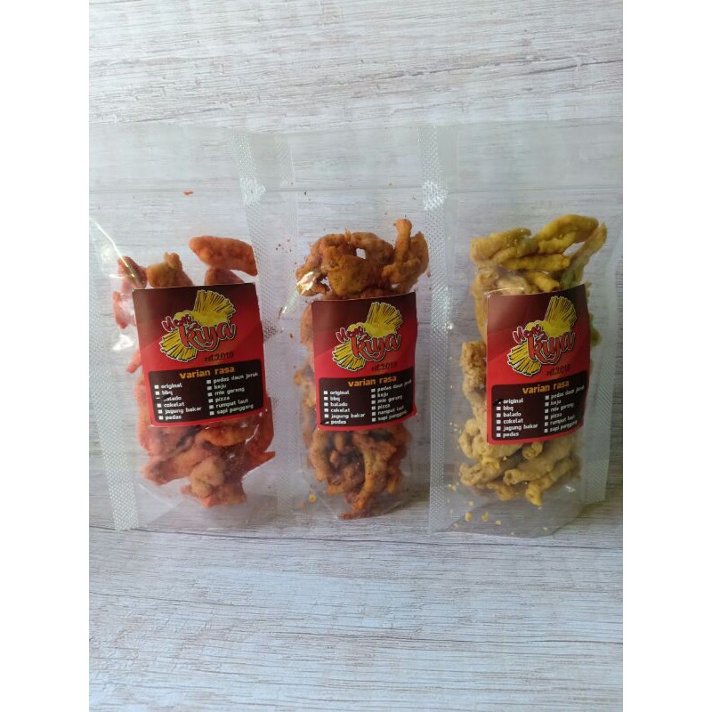 KERIPIK USUS CRISPY 50 gram/KRIPSUS (BELI 10 FREE 1)