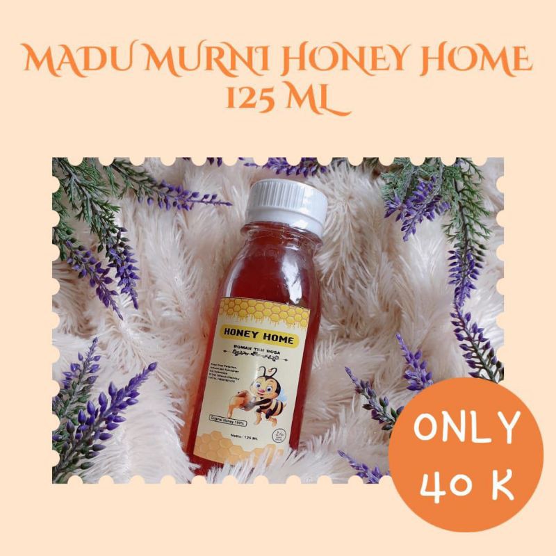 

Madu Murni Honey Home 125ml 100% Asli Tanpa Campuran