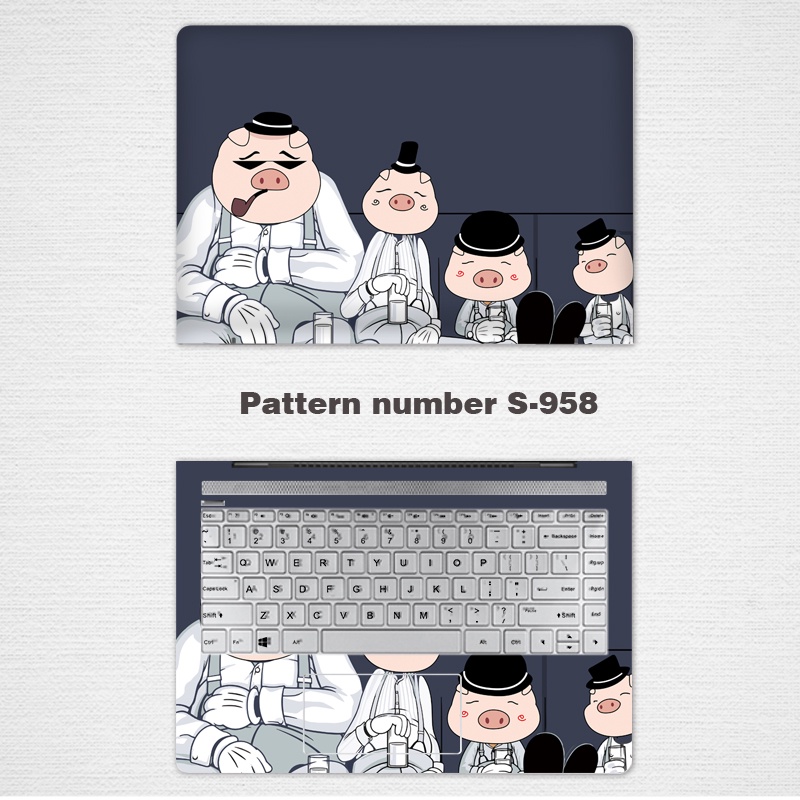 Stiker Pelindung Laptop Lenovo Savior Y9000X 15.6 Inch Warna-Warni