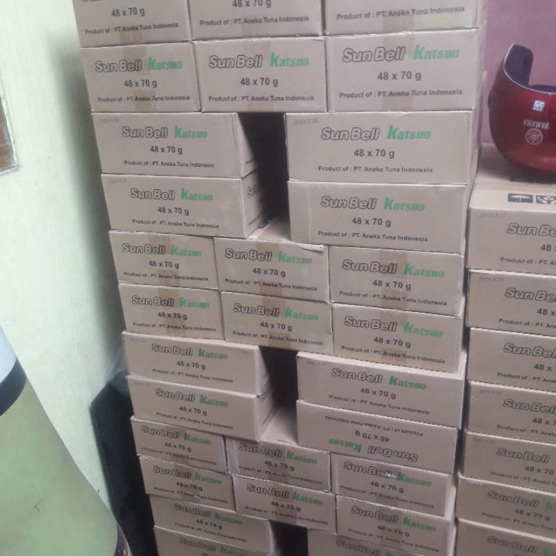 Deho mini sunbell katsou tuna kaleng amisan umpan 1 dus / 1 karton