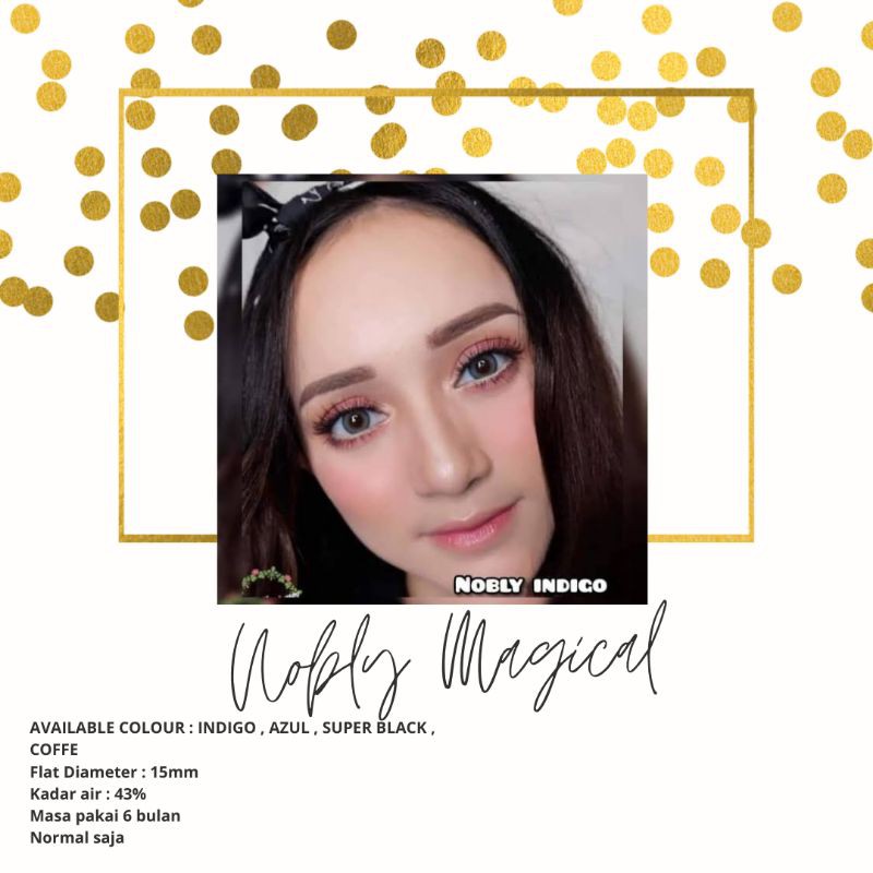 Softlens Nobly Magical Shopee Indonesia