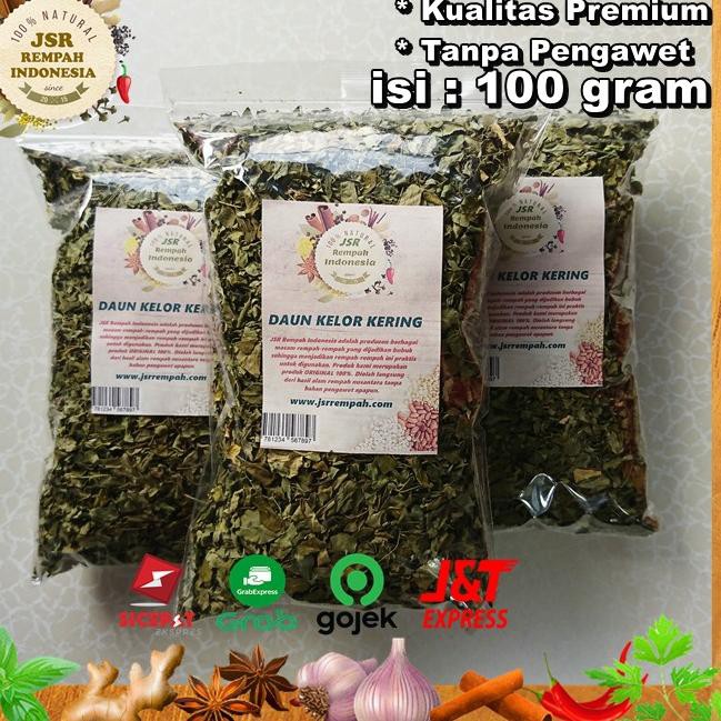 

(SUPER SALE) Daun Kelor Kering Herbal isi 100 gram
