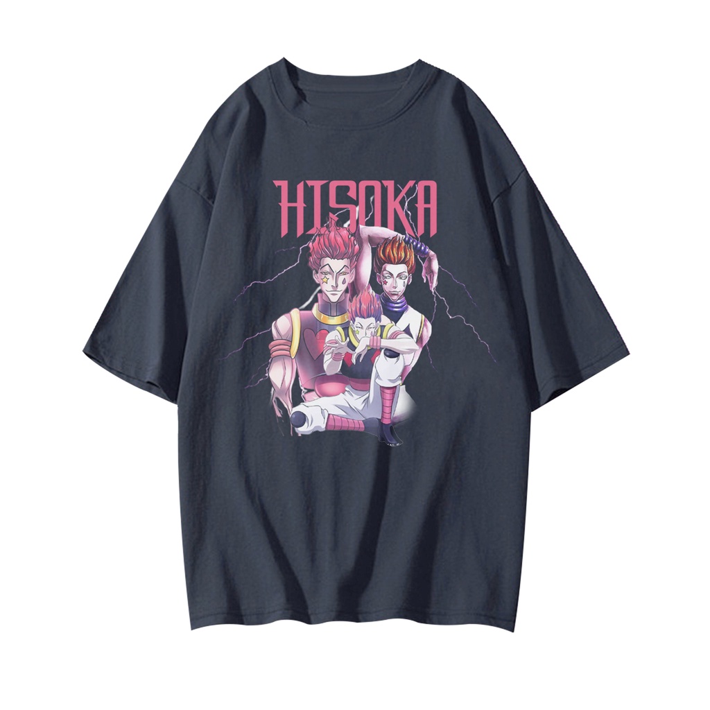 KAOS HISOKA MOROW  STYLE VINTAGE OVERSIZED T-SHIRT