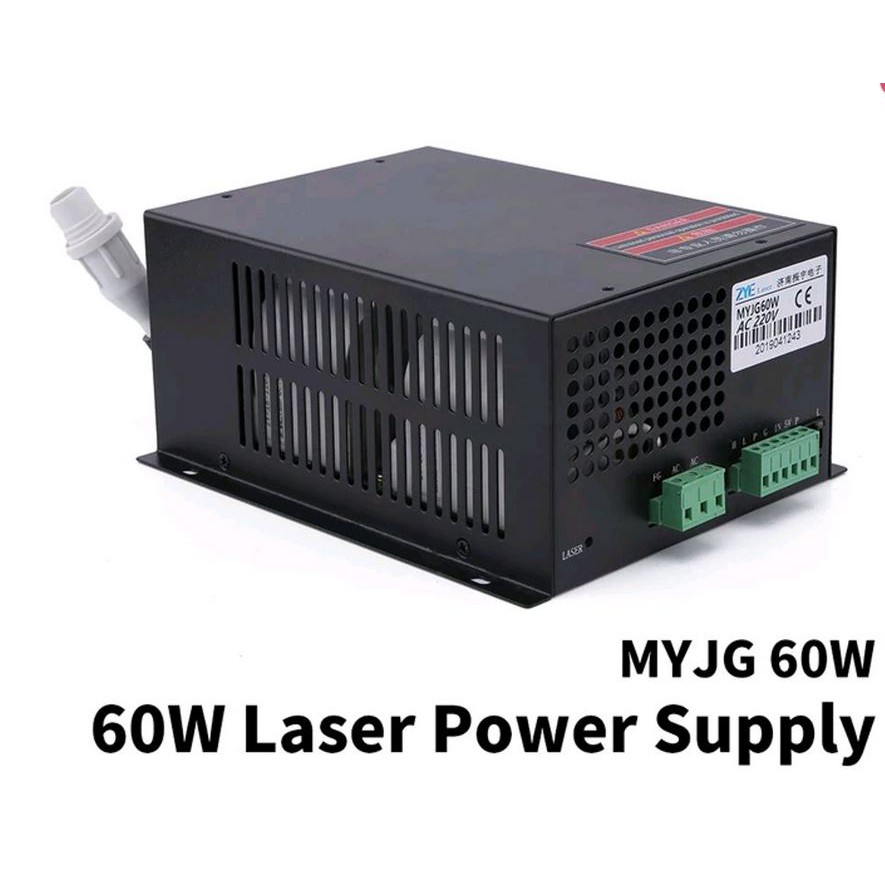 Power supply laser co2 60W power supply mesin laser co2 60w