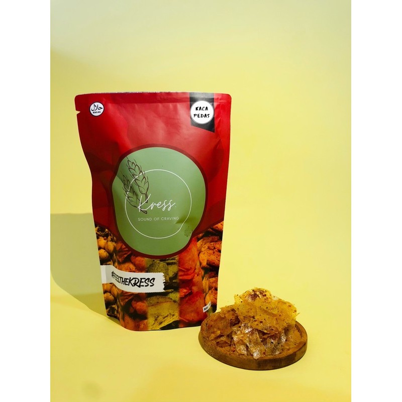 

Kripik Kaca Pedas Premium By Kress