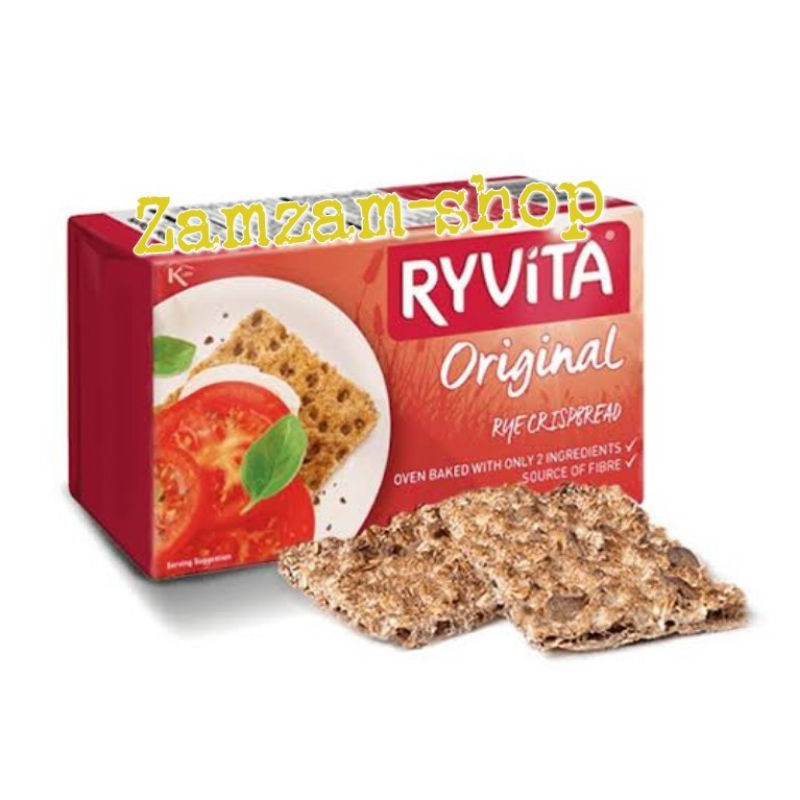 

Ryvita Crispbread Original Rye biscuit biskuit 250gr