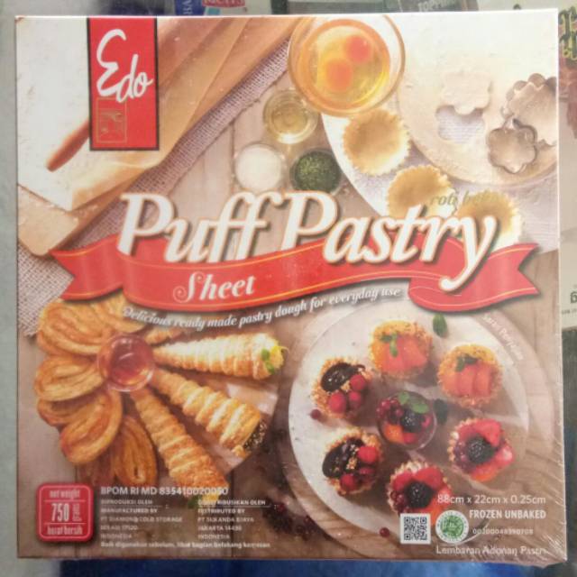 Puff pastry edo (Pastry instant)