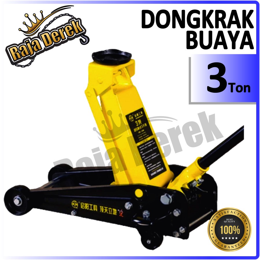 DONGKRAK BUAYA 3 TON / FLOOR JACK / DONGKRAK MOBIL 3 TON