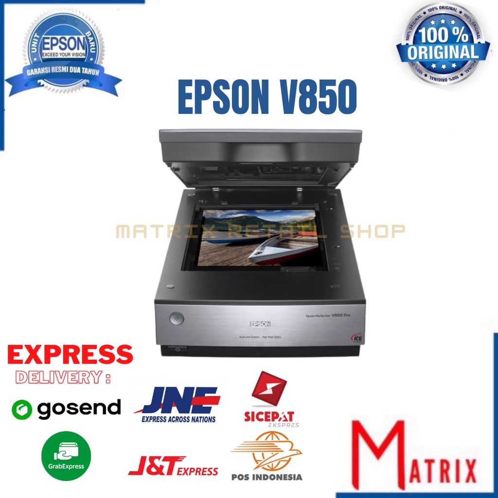 Scanner Epson V850 Flatbed