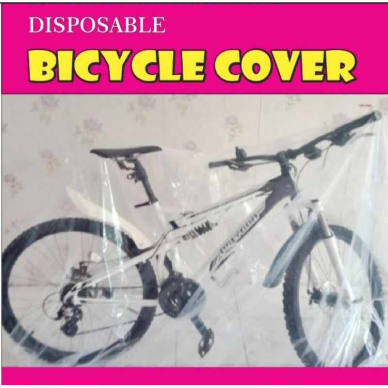 Cover sepeda transparan cover plastik sepeda COVER SEPEDA / Cover Sepeda Plastik Transparan